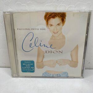 Vintage 1996 Celine Dion Falling Into You Album CD Jewel Case 13 Hit Track Songs